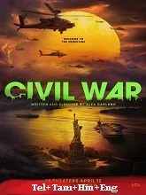 Civil War (2024) Telugu Dubbed