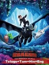 How to Train Your Dragon 3 (2019) [Telugu + Tamil + Hindi + Eng] Dubbed